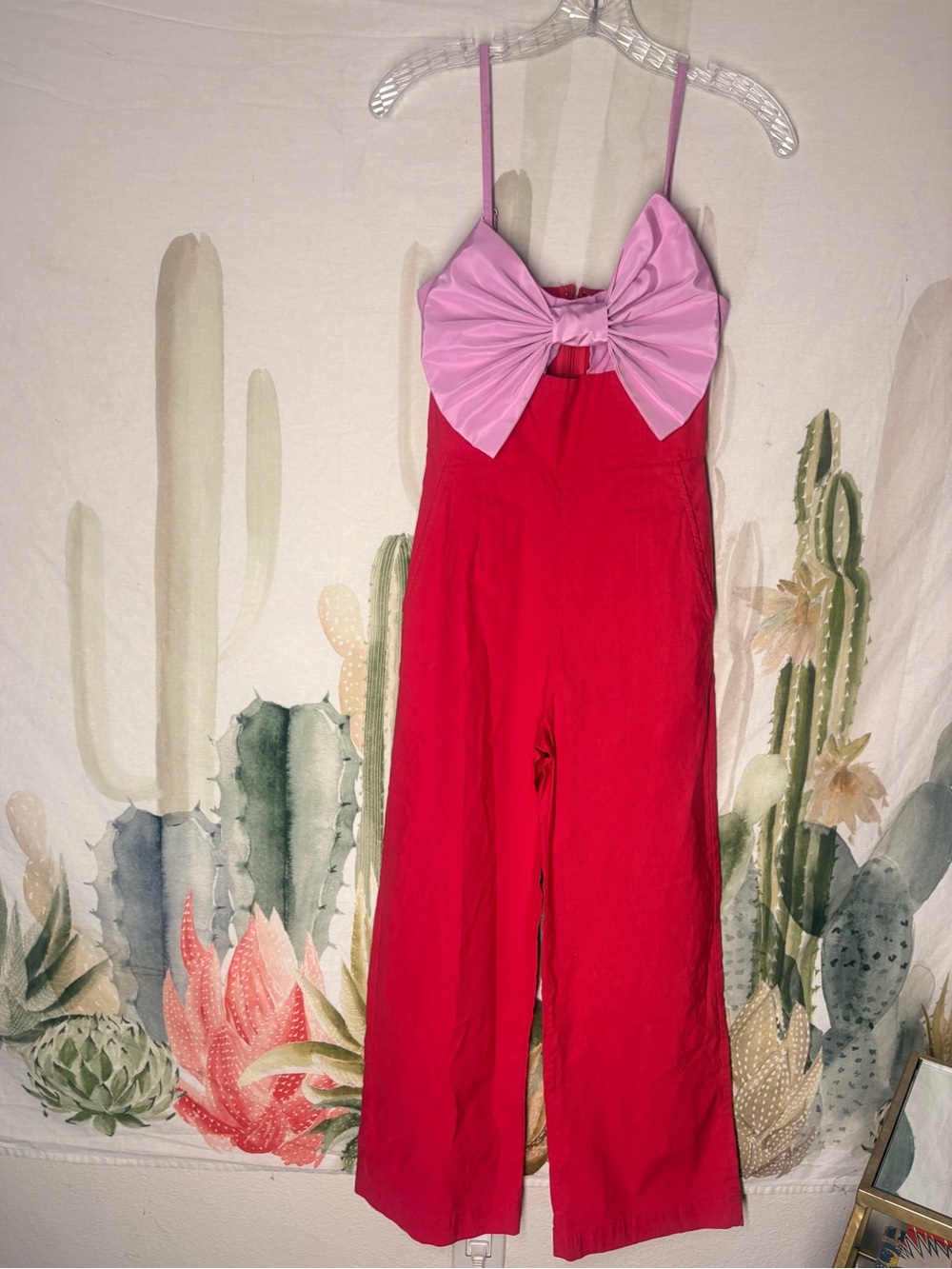 Maeve Anthropologie Red & Pink Bow Jumper 🌵0